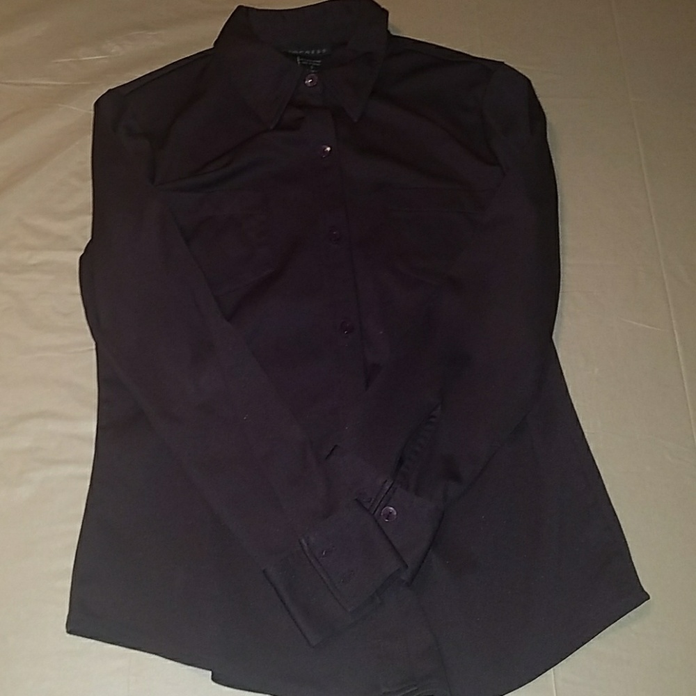 Express button up shirt size small